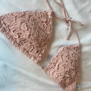 Pink F21 bikini